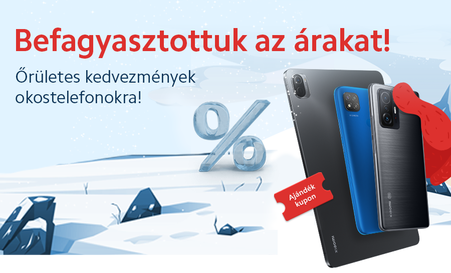 Befagyasztottuk az árakat!