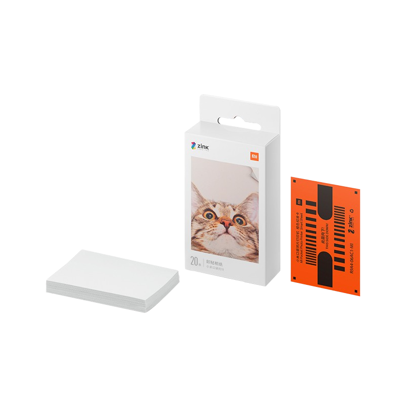 Mi Portable Photo Printer Paper (2x3-inch, 20-sheets)