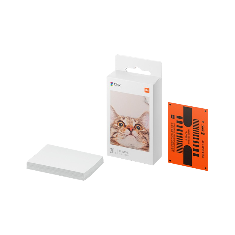 Mi Portable Photo Printer Paper (2x3-inch, 20-sheets)